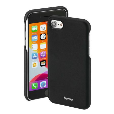 Hama Cover Finest Sense für Apple iPhone 6/6s/7/8/SE 2020/SE 2022, Schwarz