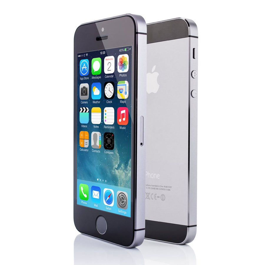 Apple, Inc. iPhone 5S GSM+CDMA 16GB Space Gray ME432
